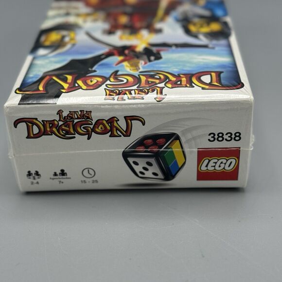 New Factory Sealed LEGO Games Lava Dragon 3838 Building Toys Game 2 to 4 Players - Picture 9 of 13